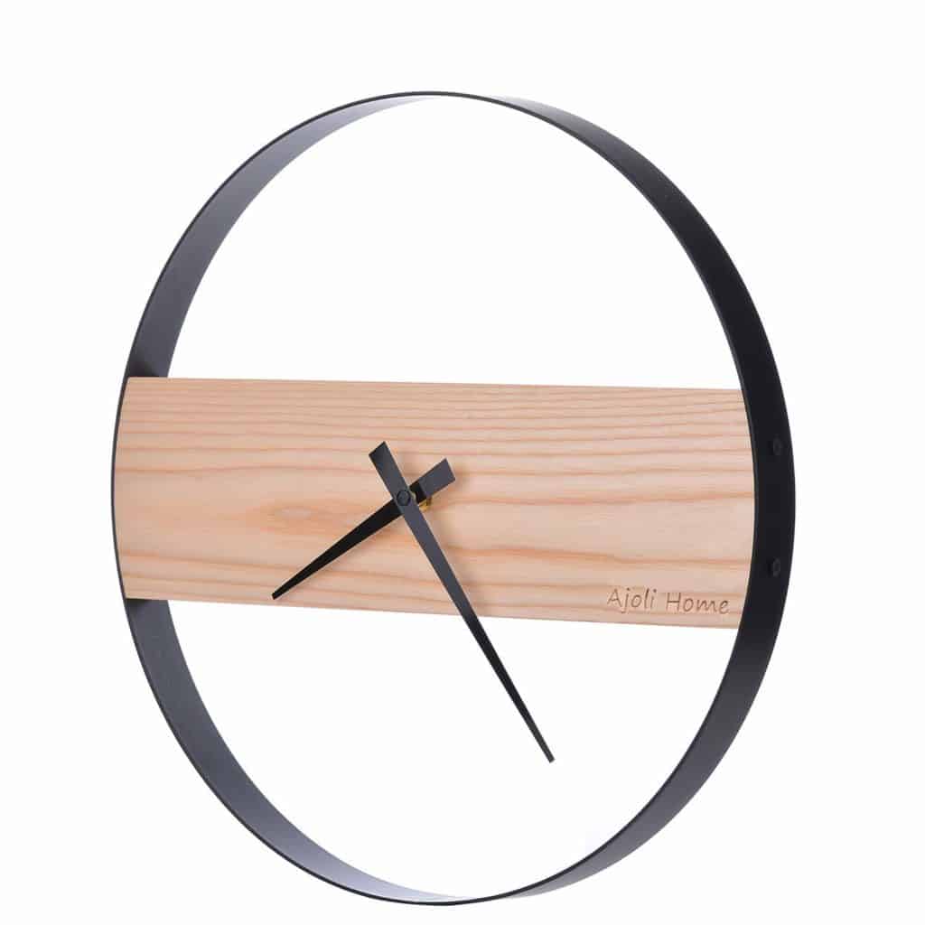 AjoliHome minimalist decor wall clock