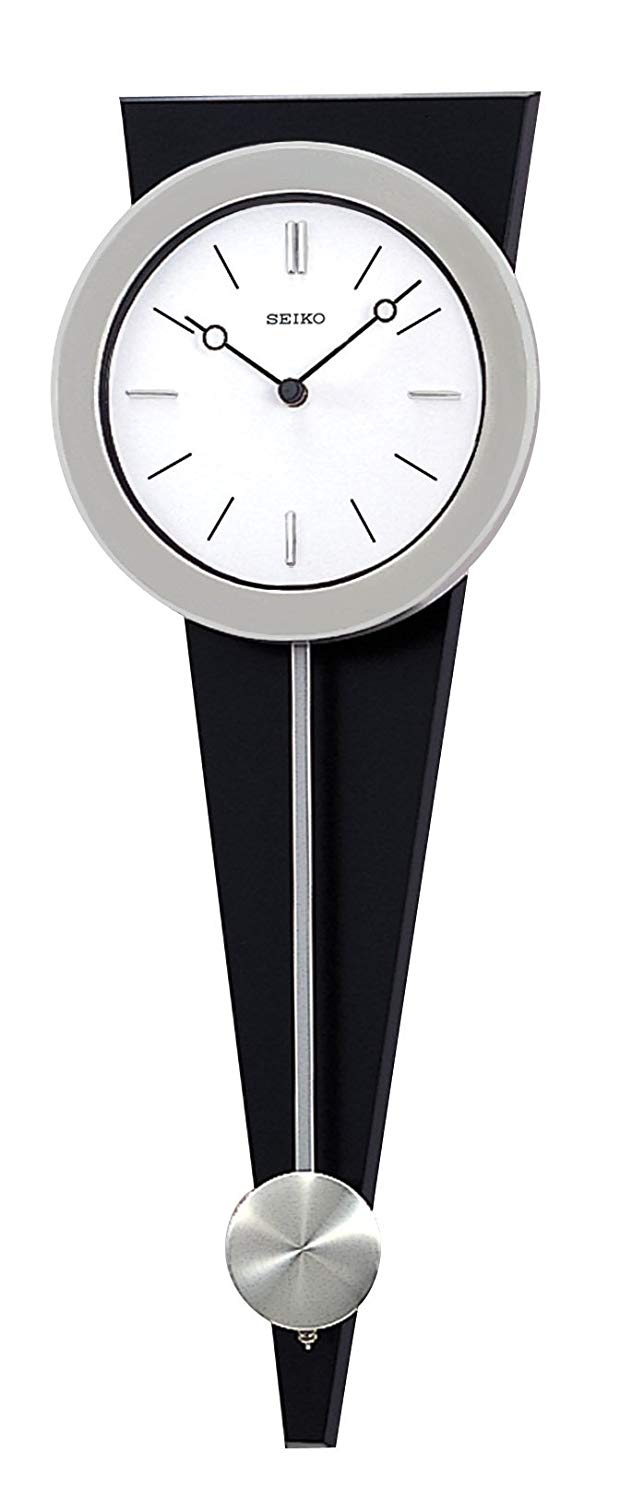 seiko elegant pendulum wall clock minimalist design